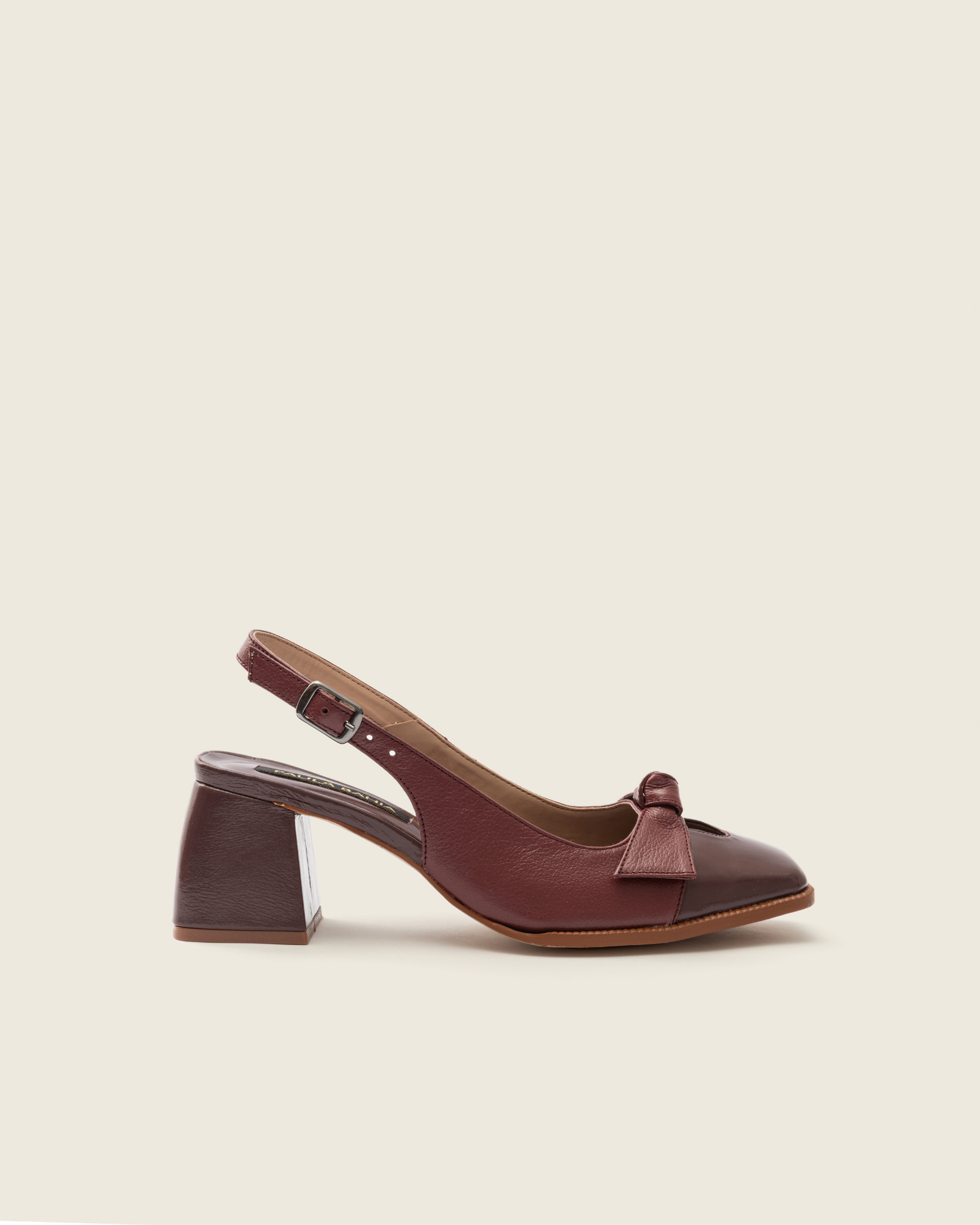 Slingback Dora Vinho
